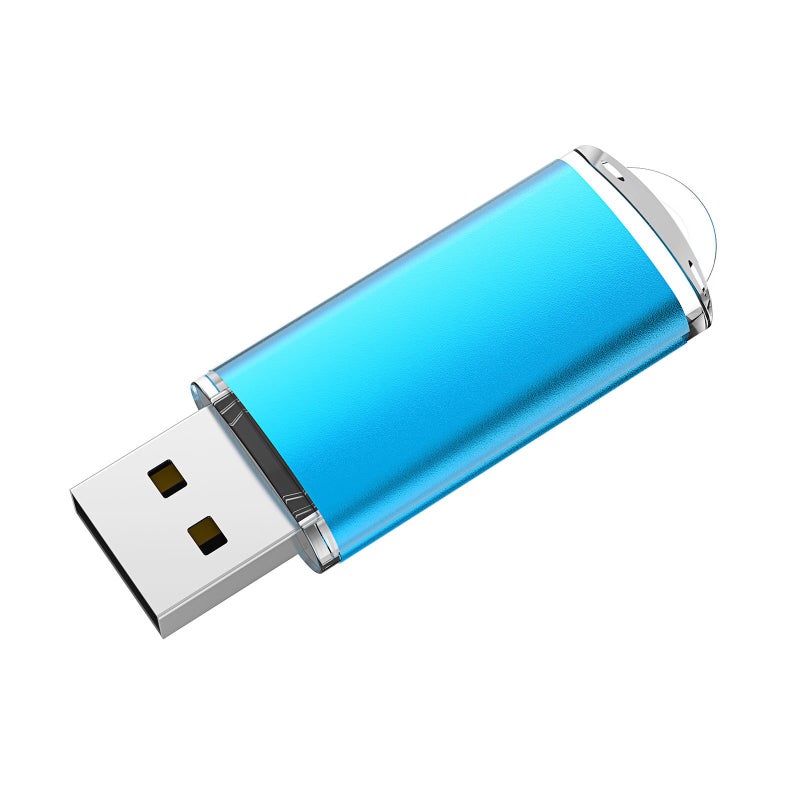 Maspen USB Flash Drive 32GB, Maspen Thumb Drive 2.0 High Speed Memory Stick Jump/ Zip/ Pen Drive,Blue,32 GB - Image 5